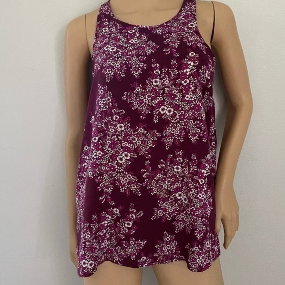 Gap size S floral tank top